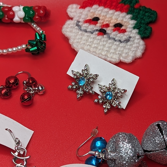 🐦3 For 35🐦 Mixed Lot Of Vintage Christmas Jewelry - Picture 4 of 6
